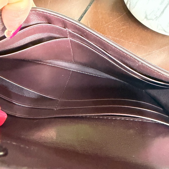 Coach Gold brown leather wallet - Picture 10 of 11